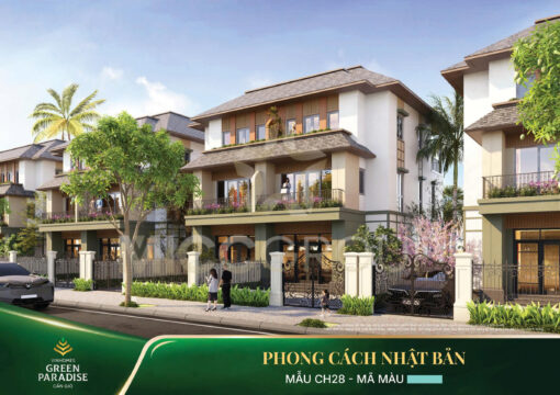 Tổng hợp biệt thự trên trục đường VN59 - Vịnh Ngọc, Vinhomes Green Paradise - Ảnh 4