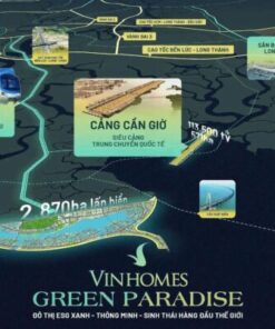 vị trí kết nối hạ tầng tại vinhomes cần giờ