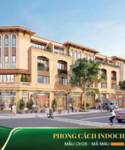 shophouse ở vịnh ngọc mang những phong cách nào